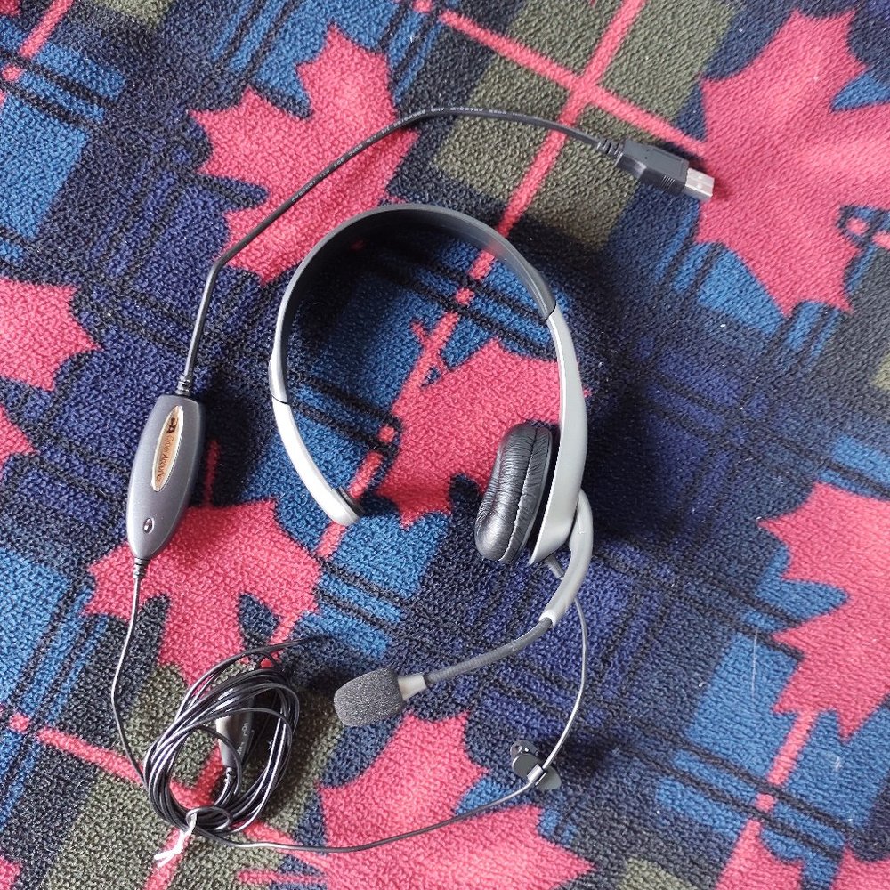 🌸 3 for $20 🌸 Cyber Acoustics Mono Headset with Microphone